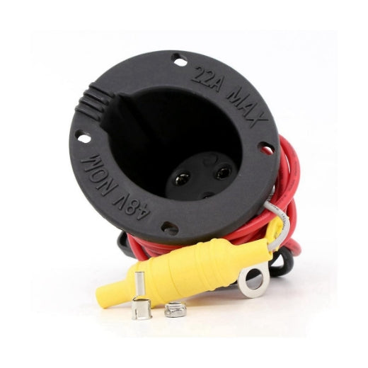 Receptacle & 48v Fuse Assembly Suits Club Car Ds