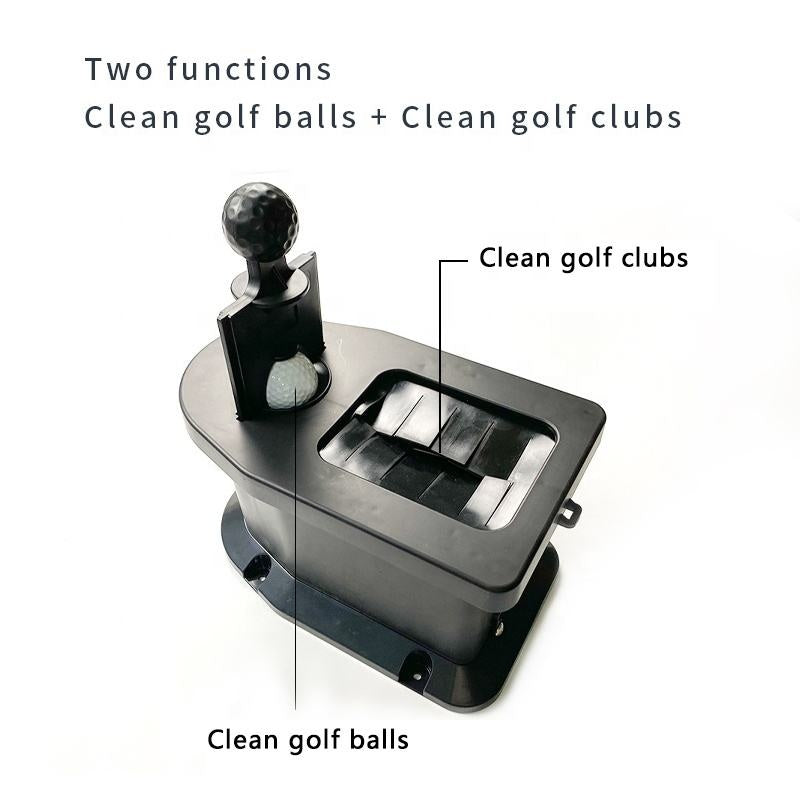 Base Mount golf cart ball washer, view 3