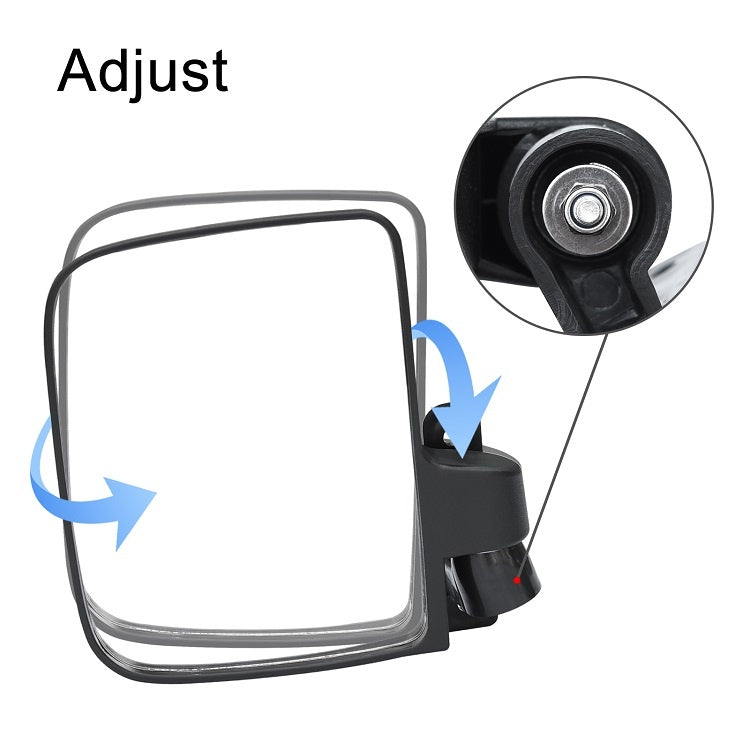 Golf cart side mirrors, pair