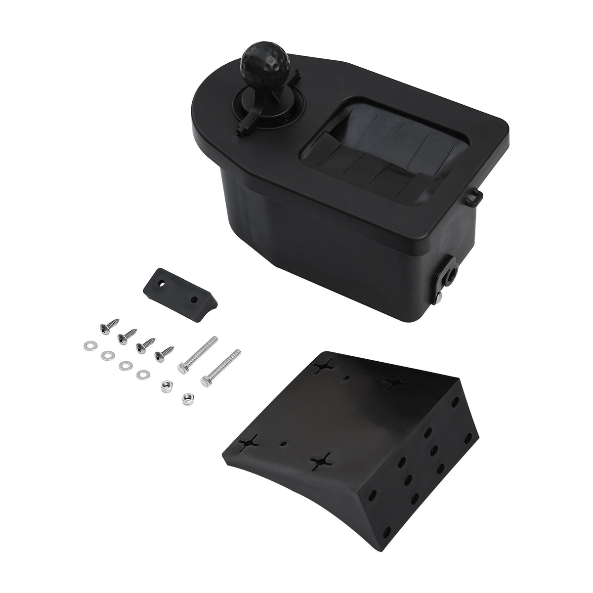 Universal Mount golf cart ball washer, view 1