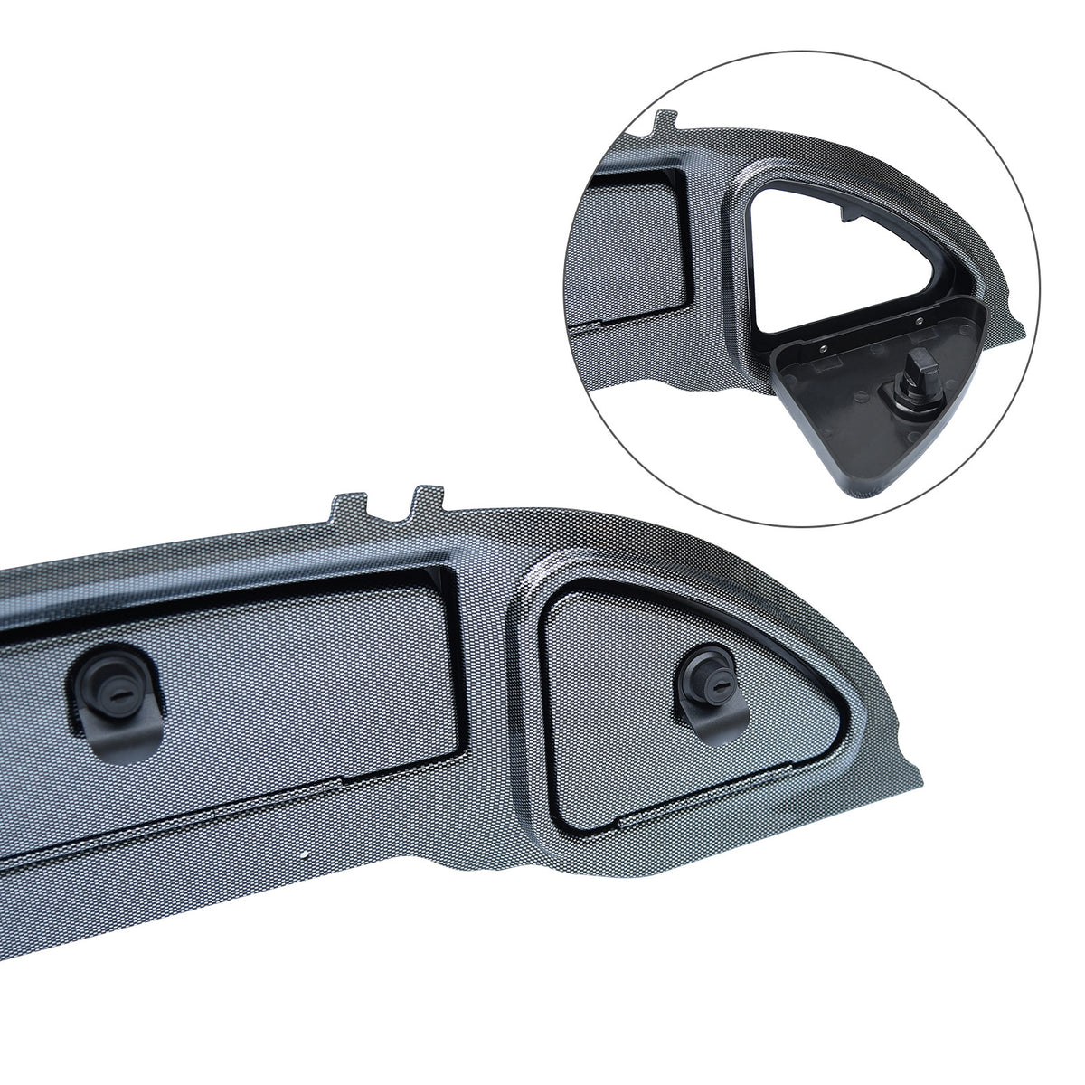 Club Car Precedent carbon fibre dashboard
